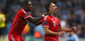 Franck Ribery traf auch gegen Manchester City Franck Ribery, FC Bayern München