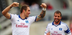 Pierre-Michel Lasogga hofft auf eine schnelle Entscheidung Lasogga,van der Vaart,HSV