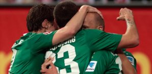 Nach dem Führungstreffer von Tobias Werner war die Welt für Augsburg noch in Ordnung Tobias Werner,FC Augsburg