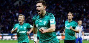 Adam Szalai traf für Schalke zum 1:0 Adam Szalai FC Schalke 04