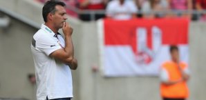 Trainer Alois Schwarz gewann mit Sandhausen 2:0 gegen den FSV Frankfurt Alois Schwarz