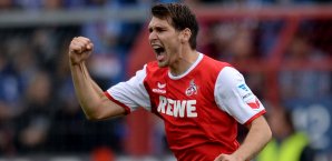 Patrick Helmes erzielte das 2:0 patrick helmes, 1. fc köln