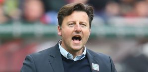 Seine Mannschaft lieferte ihm Grunnd zur Freude: Kosta Runjaic Runjaic