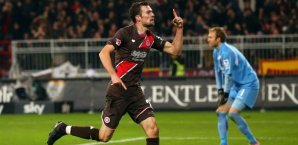 Sebastian Schachten traf für den FC St. Pauli Sebastian Schachten