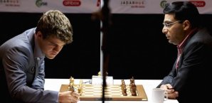 Magnus Carlsen fordert Viswanathan Anand heraus Viswanathan Anand, magnus carlsen, schach