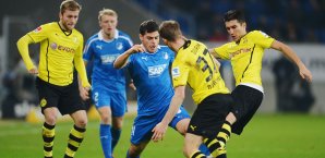 Der BVB kam gegen Angstgegner Hoffenheim nicht über ein Remis hinaus Borussia Dortmund,TSG 1899 Hoffenheim,Bundesliga