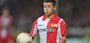 Christopher Quiring traf doppelt für Union Christopher Quiring
