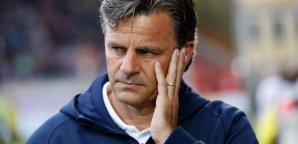 Falko Götz muss mit einem Punkt leben Falko Götz
