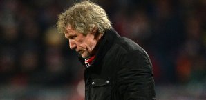 Die Chancenverwertung seiner Nürnberger brachte Gertjan Verbeek einmal mehr zur Verzweiflung Gertjan Verbeek