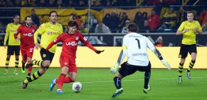 Heung-Min Son traf zum 1:0 gegen Borussia Dortmund Heung-Min Son