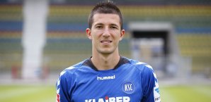 Ilian Micanski traf zum 1:0 für Karlsruhe Ilian Micanski