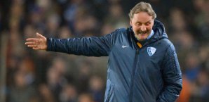 Peter Neururer kam mit Bochum in Dresden nicht über ein torloses Remis hinaus Peter Neururer