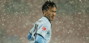 Shinji Okazaki traf für Mainz zum Ausgleich Shinji Okazaki