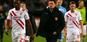 Trainer Stephan Schmidt sah die nächste Niederlage Stephan Schmidt,Energie Cottbus
