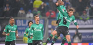 Klaas-Jan Huntelaar sorgte beim Comeback für die Führung Klaas-Jan Huntelaar,FC Schalke 04,Bundesliga