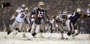 Tom Brady und die Patriots bauten ihre Dynastie auf Schnee auf tom,brady,new,england,patriots,tuck,rule