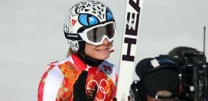 Maria Höfl-Riesch, Olympia, Abfahrt, Kombination