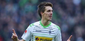 Patrick Hermann erzielte die frühe Führung für Gladbach Patrick Hermann, Borussia Mönchengladbach