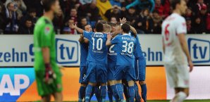 Sven Schipplock lässt sich feiern Sven Schipplock,hoffenheim