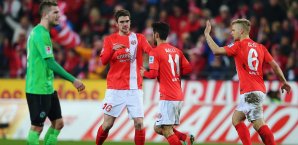 Yunus Malli erzielte den Mainzer Führungstreffer yunus malli, fsv mainz 05