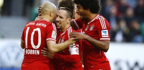 In der zweiten Halbzeit wurde fast nur noch gejubelt Bayern München
