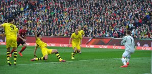 Mats Hummels brachte die Dortmunder gegen Hannover in Front Borussia Dortmund, Hannover 96, Mats Hummels
