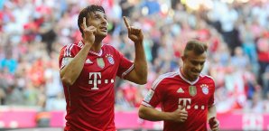Claudio Pizarro erzielte zwei Treffer für den FC Bayern Claudio Pizarro