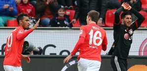 Emre Can (r.) ist bedient: Leverkusen ist weiter in der Krise Emre Can