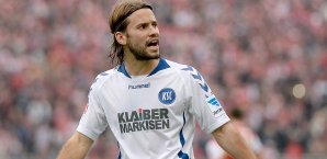 Gaetan Krebs brachte sorgte für die Führung der Karlsruher Gaetan Krebs
