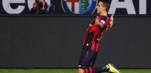 Joselu machte den Treffer zum 1:0 für Frankfurt Joselu
