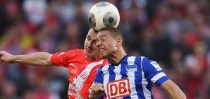 Marcel Ndjeng und die Hertha holten einen Punkt in Mainz Marcel Ndjeng, Zdenek Pospiech