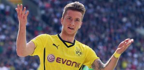 Marco Reus sorgte mit drei Treffer für den Sieg des BVB Marco Reus