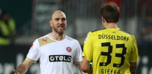 Martin Latka besorgte den späten Ausgleich Martin Latka, Fabian Giefer, Fortuna Düsseldorf