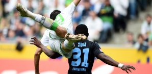 Martin Stranzl schnuppert mit Gladbach wieder Höhenluft Martin Stranzl, Jacques Zoua