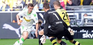 Max Kruse düpierte beim zwischenzeitlichen 2:0 die Hintermannschaft des BVB Max Kruse