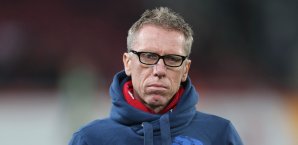 Peter Stöger sieht bei seiner Mannschaft noch viel Luft nach oben Peter Stöger, 1. FC Köln,