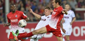 Der Club und die Breisgauer lieferten sich einen wahren Abstiegskrimi SC Freiburg, 1. FC Nürnberg