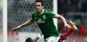Zlatko Junuzovic schoss das Goldene Tor im 100. Nordderby Zlatko Junuzovic