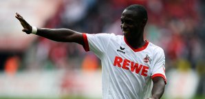 Anthony Ujah hat den einzigen Treffer für Köln erzielt Anthony Ujah