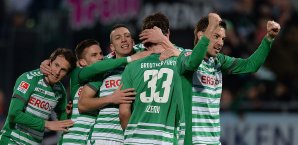 Fürth konnte nach dem Heimsieg jubeln Greuther Fürth