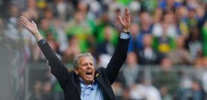 Lucien Favre konnte spät jubeln Lucien Favre