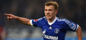 Max Meyer erzielte die 1:0-Führung für Schalke 04 Max Meyer