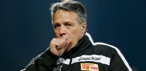 Uwe Neuhaus musste mit Union einen Rückschlag im Aufstiegskampf hinnehmen Uwe Neuhaus, Union Berlin