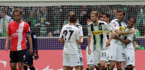 Martin Stranzl erlöste die Borussen per Kopf Borussia Mönchengladbach