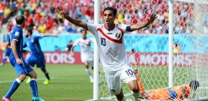 Bryan Ruiz brachte Costa Rica zum Jubeln Bryan Ruiz
