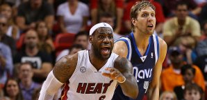 Dirk Nowitzki hätte LBJ gerne in seinem Team Dirk Nowitzki, LeBron James