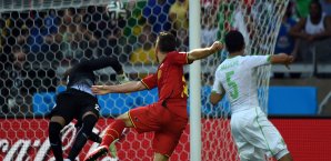 Dries Mertens erzielte den Siegtreffer für Belgien Dries Mertens