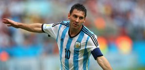 Lionel Messi schraubte sein Trefferkonto auf vier hoch Lionel Messi