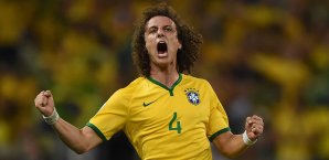 David Luiz erzielte sein zweites Turniertor David Luiz