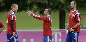 Holger Badstuber (l.) kann wieder trainieren Holger Badstuber